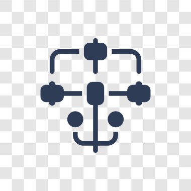 Colory teorisi simgesi. Trendy Colory teorisi logo kavramı teknoloji koleksiyonundan şeffaf arka plan üzerinde