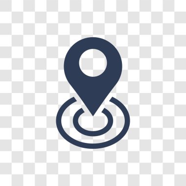 İzleme simgesi. Trendy izleme logo kavramı teknoloji koleksiyonundan şeffaf arka plan üzerinde