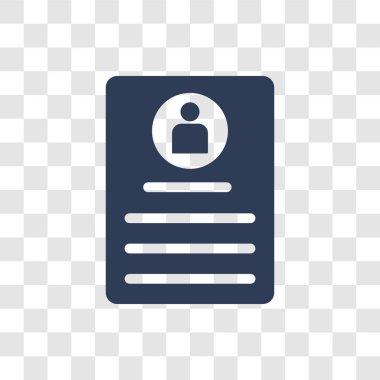 Kullanıcı Persona simgesi. Modaya uygun Kullanıcı Persona logo kavramı teknoloji koleksiyonundan şeffaf arka plan üzerinde