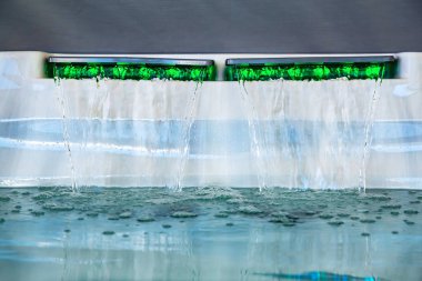 bireysel bir spa yüksek basınçlı su jeti