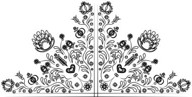 Çiçek motifleri folklor. Folklor çek motifler. Folklor Slovakya çiçekler. Folklor Polonya motif. 