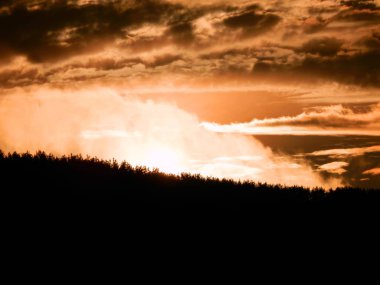 gün batımının renkleri