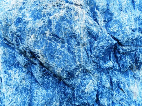 texture in blue rock