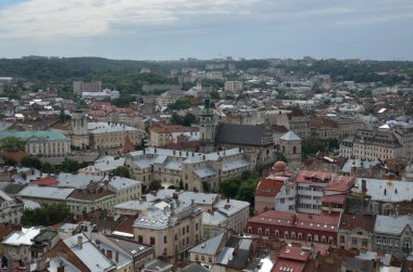 Lviv tarihi bölümünün görünümünü