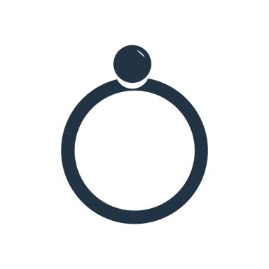 Beyaz arka plan üzerinde inci şeffaf işareti izole inci simge vektör