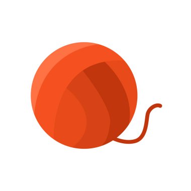 İplik simge vektör web ve mobil uygulaması tasarımı, iplik logo kavramı için izole üzerinde beyaz arka plan