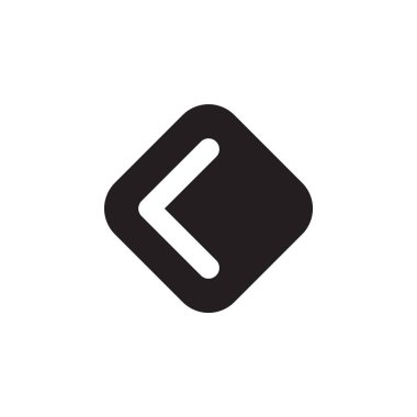 Web ve mobil uygulaması tasarım, arka logo kavramı için beyaz arka plan üzerinde izole arka simge vektör