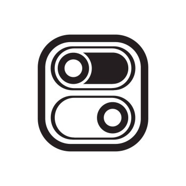 Anahtarı simge vektör web ve mobil uygulaması tasarımı, anahtarı logo kavramı için izole üzerinde beyaz arka plan