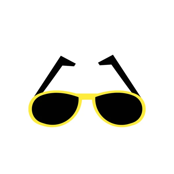 Sunglasses Icon Vector Isolated White Background Your Web Mobile App — Stock Vector