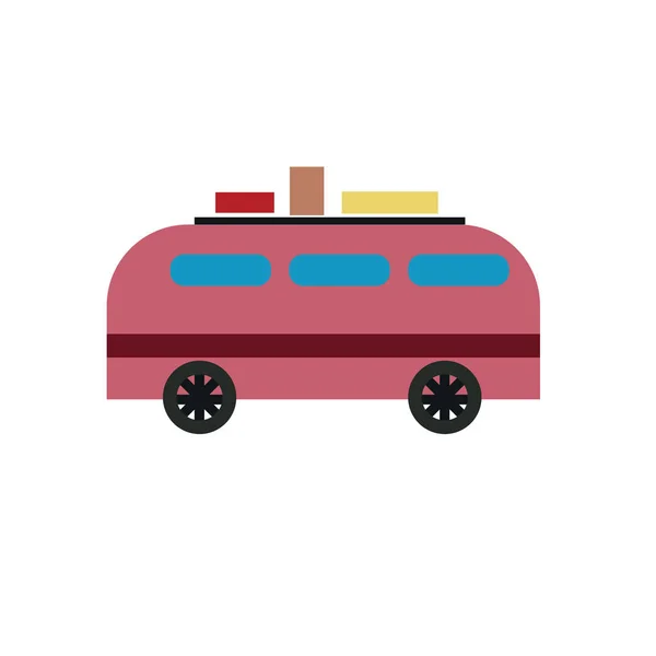 小货车图标矢量隔离白色背景为您的 Web 和移动应用程序设计 小货车徽标概念 — 图库矢量图片