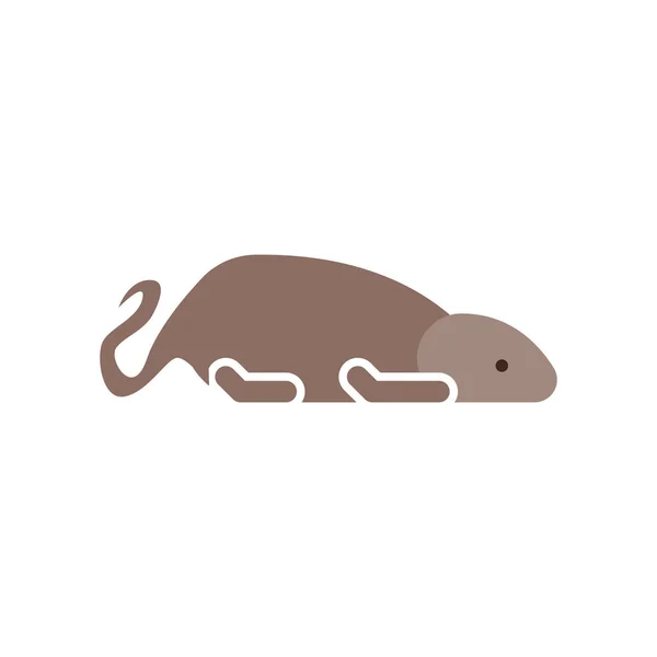 Vecteur Icône Souris Isolé Sur Fond Blanc Pour Conception Votre — Image vectorielle