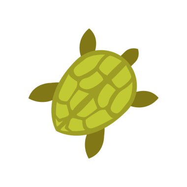 Kaplumbağa simge vektör web ve mobil uygulaması tasarımı, kaplumbağa logo kavramı için izole üzerinde beyaz arka plan