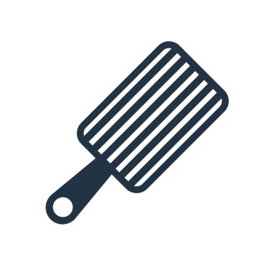 Beyaz zemin üzerine kurulu şeffaf işareti izole Pano simge vektör