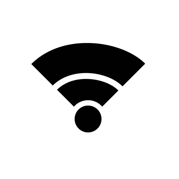 Wifi 图标矢量隔离在白色背景为您的 Web 和移动应用程序设计 Wifi 徽标概念 — 图库矢量图片