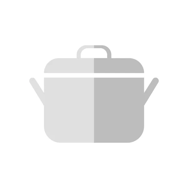 Pot Pictogram Vector Geïsoleerd Een Witte Achtergrond Voor Web Mobiele — Stockvector