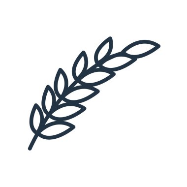 Beyaz arka plan üzerinde yaprak şeffaf işareti izole simge vektör yaprak