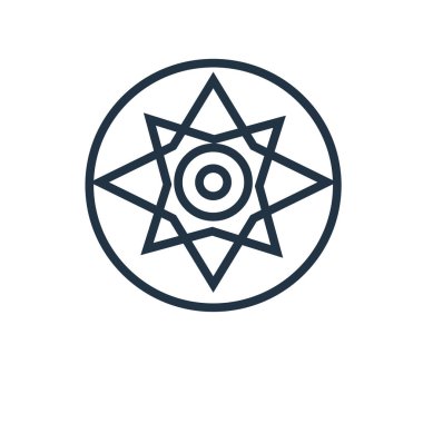 Beyaz arka plan üzerinde pusula şeffaf işareti izole pusula simgesini vektör