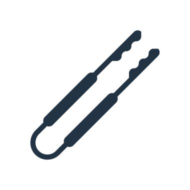 Beyaz arka plan üzerinde kelepçe şeffaf işareti izole simge vektör kelepçe