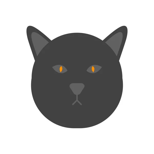 Vector Iconos Cat Aislado Fondo Blanco Para Diseño Aplicaciones Web — Vector de stock