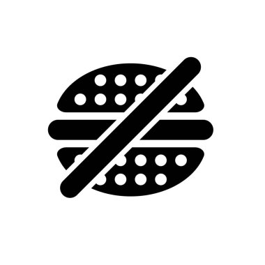 Herhangi bir lokanta simge vektör web ve mobil uygulaması tasarımı, hiçbir lokanta logo kavramı üzerinde izole beyaz arka plan