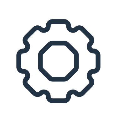 Beyaz arka plan üzerinde ayarları şeffaf işareti izole ayarları simge vektör