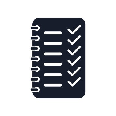 Planlama simge vektör web ve mobil uygulaması tasarım, planlama logo kavramı için izole üzerinde beyaz arka plan