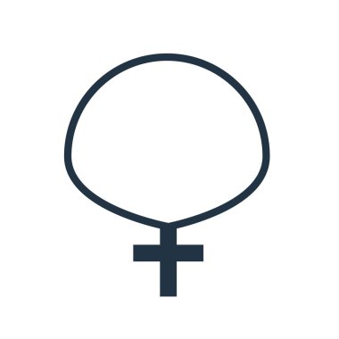 Beyaz arka plan üzerinde Anj şeffaf işareti izole Anj simge vektör