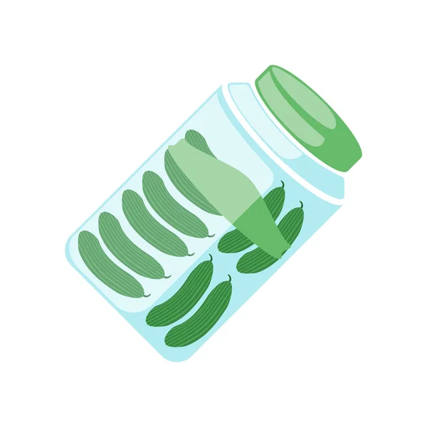 Icono Pickles Vector Aislado Fondo Blanco Para Diseño Aplicaciones Web — Vector de stock