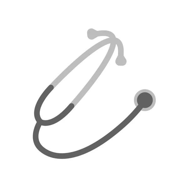 Stethoskop Symbolvektor Isoliert Auf Weißem Hintergrund Für Ihr Web Und — Stockvektor