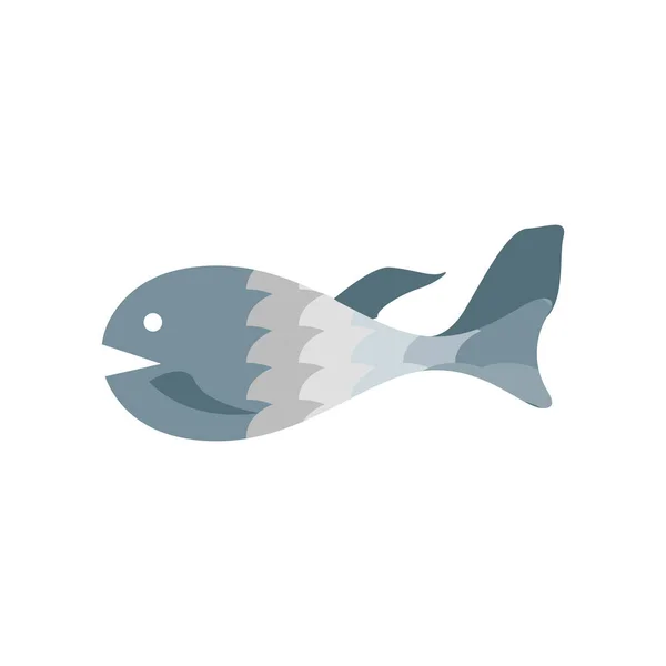 Icono Pescado Vector Aislado Fondo Blanco Para Diseño Web Aplicación — Vector de stock