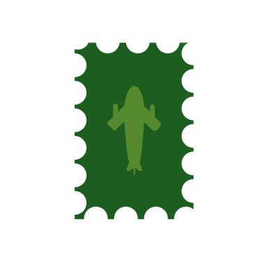 Web ve mobil uygulaması tasarımı, posta logo kavramı için beyaz arka plan üzerinde izole posta simge vektör