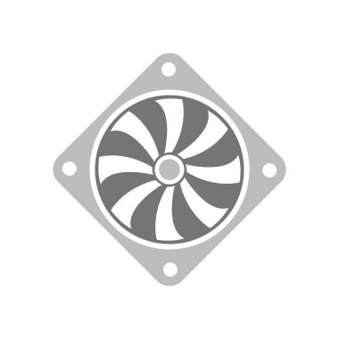 Web ve mobil uygulaması tasarımı, serin logo kavramı için beyaz arka plan üzerinde izole serin simge vektör