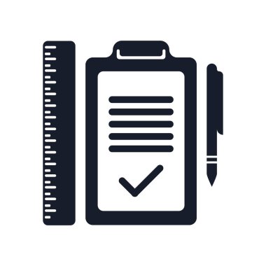 Planı simge vektör web ve mobil uygulaması tasarım, Plan logo kavramı için izole üzerinde beyaz arka plan