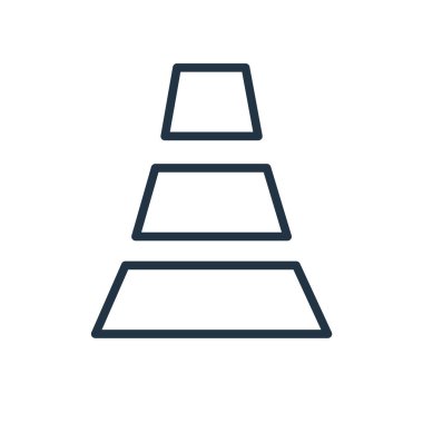 Beyaz arka plan üzerinde tarayıcı şeffaf işareti izole tarayıcı simge vektör