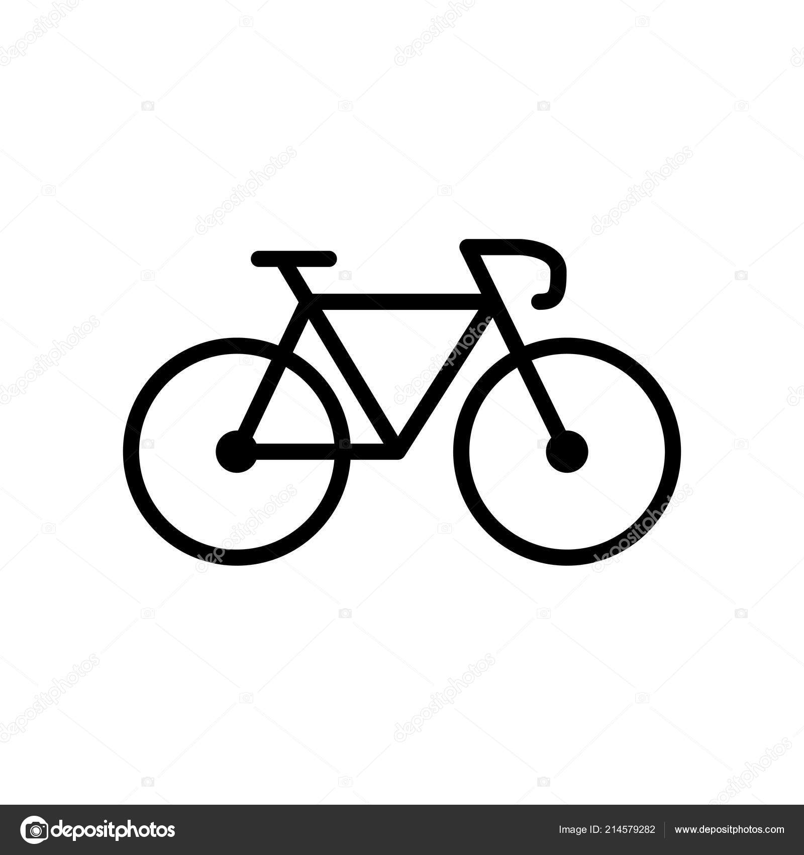 Cycle Image Transparent Bicycle Icon Vector Isolated White