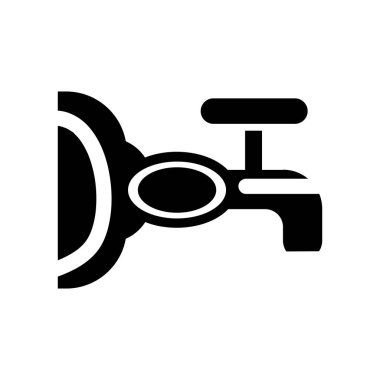 Bira musluk simge vektör, beyaz arka plan üzerinde izole bira dokunun saydam işareti, bira sembolleri