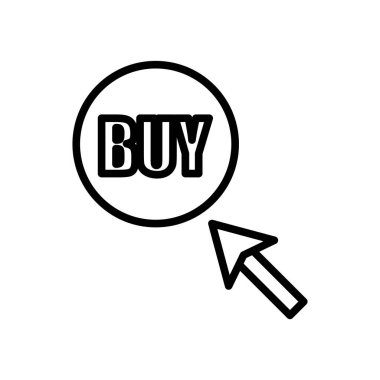 Beyaz arka plan üzerinde izole simge vektör, şeffaf işareti, çizgi veya doğrusal işareti, öğenin tasarım anahat tarzı satın