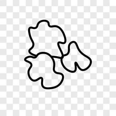 Saydam arka plan üzerinde Splash logo kavramı izole sıçrama vektör simgesi