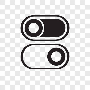 Saydam arka plan üzerinde anahtarı logo kavramı izole vektör simge geçiş