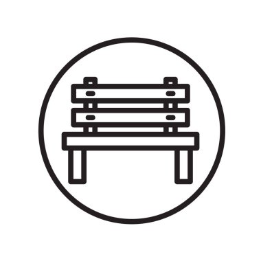 Tezgah simge vektör izole beyaz arka plan, tezgah şeffaf işareti, doğrusal spor sembolleri