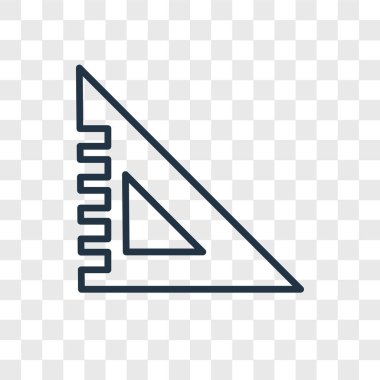 Saydam arka plan üzerinde duyarlı logo kavramı izole duyarlı vektör simgesi