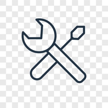 Saydam arka plan üzerinde ayarlama logo kavramı izole vektör simgesini ayarla