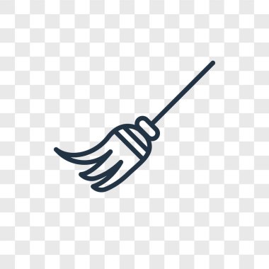 Saydam arka plan üzerinde Temizleme logo kavramı izole Temizleme vektör simgesi