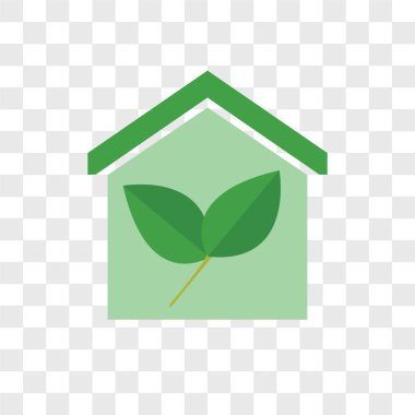 Saydam arka plan üzerinde akıllı ev logo kavramı izole akıllı ev vektör simgesi