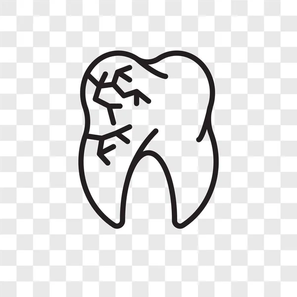 Ícone Vetor Molar Isolado Fundo Transparente Conceito Logotipo Molar —  Vetores de Stock