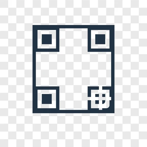 Піктограма Вектора Коду Ізольована Прозорому Фоні Концепція Логотипу Коду — стоковий вектор