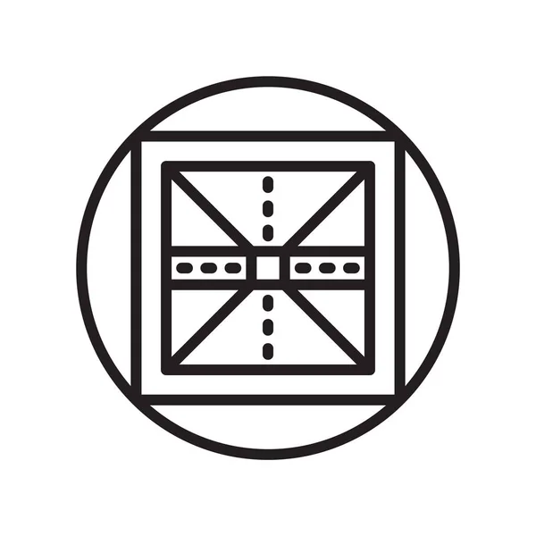 Базовий Значок Вектор Ізольовано Білому Тлі Базовий Прозорий Знак Лінійні — стоковий вектор