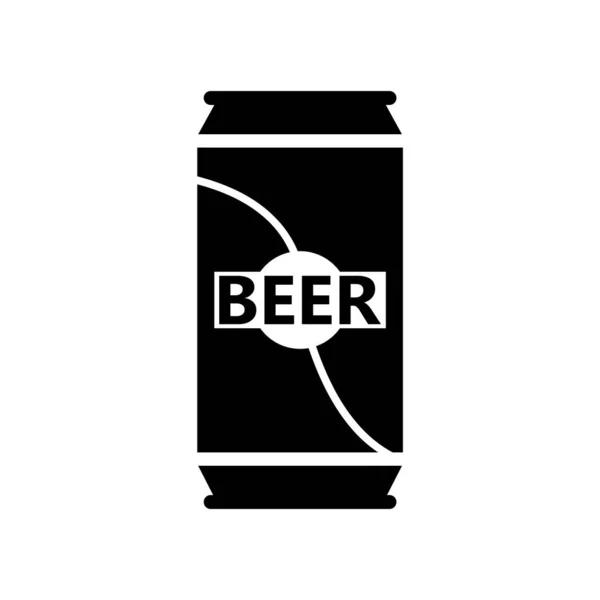 Bira Simge Vektör Beyaz Arka Plan Üzerinde Izole Olabilir Bira — Stok Vektör