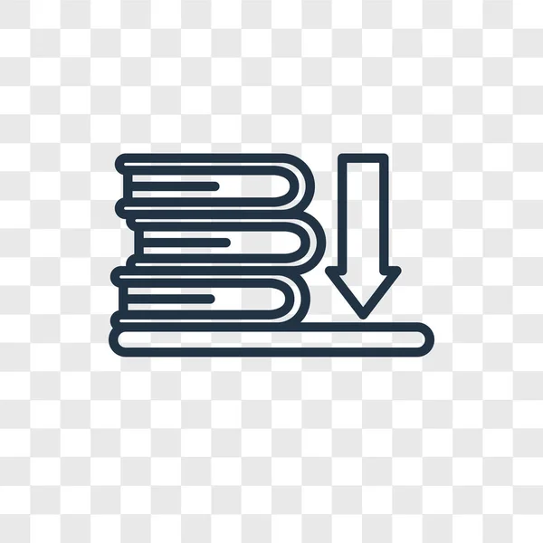 Ebook Vector Icon Isolated Transparent Background Ebook Logo Concept — Stock Vector