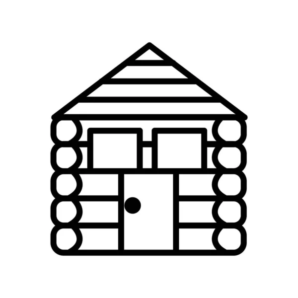 Vector Icono Cabina Aislado Sobre Fondo Blanco Signo Transparente Cabina — Archivo Imágenes Vectoriales